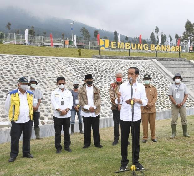 Presiden Resmikan Embung di Jawa Tengah Senilai 33,4 Miliar