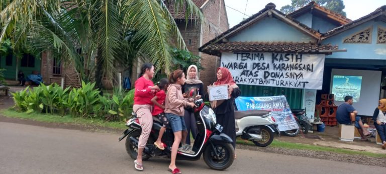 TBM Omah Buku Kosmasari Kumpulkan Donasi bagi Korban Erupsi Semeru
