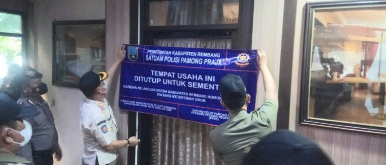 Petugas Gabungan Tutup Hotel Gajah Mada Buntut Pentas Sexy Dancer