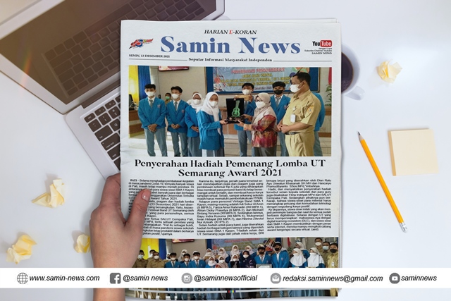 E-Koran Samin News Edisi 13 Desember 2021