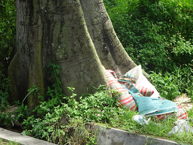 Tahu Jalur Lambat Ramai Oleh Para Pengguna; Masih Ada yang Sampai Hati Membuang Sampah di Sekitarnya