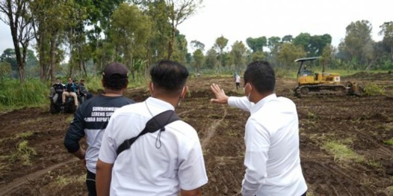 Pembangunan Hunian Sementara Korban Semeru 1.500 Unit