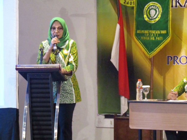 Febya Chairun Nisa SH MKn Terpilih Ketua Pengda IPPAT Kabupaten Pati  Periode 2021-2024