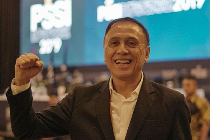 Ketua Umum PSSI, Mochamad Iriawan alias Iwan Bule tak sependapat dengan anggota Komite Eksekutif (Exco) PSSI, Haruna Soemitro. (PSSI)