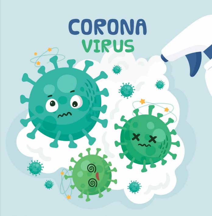 Ilustrasi corona virus desease-Covid-19 (freepik)
