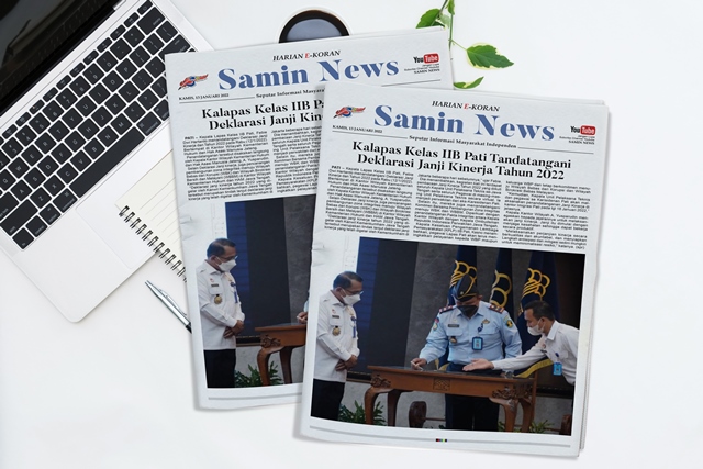 E-Koran Samin News Edisi 13 Januari 2022