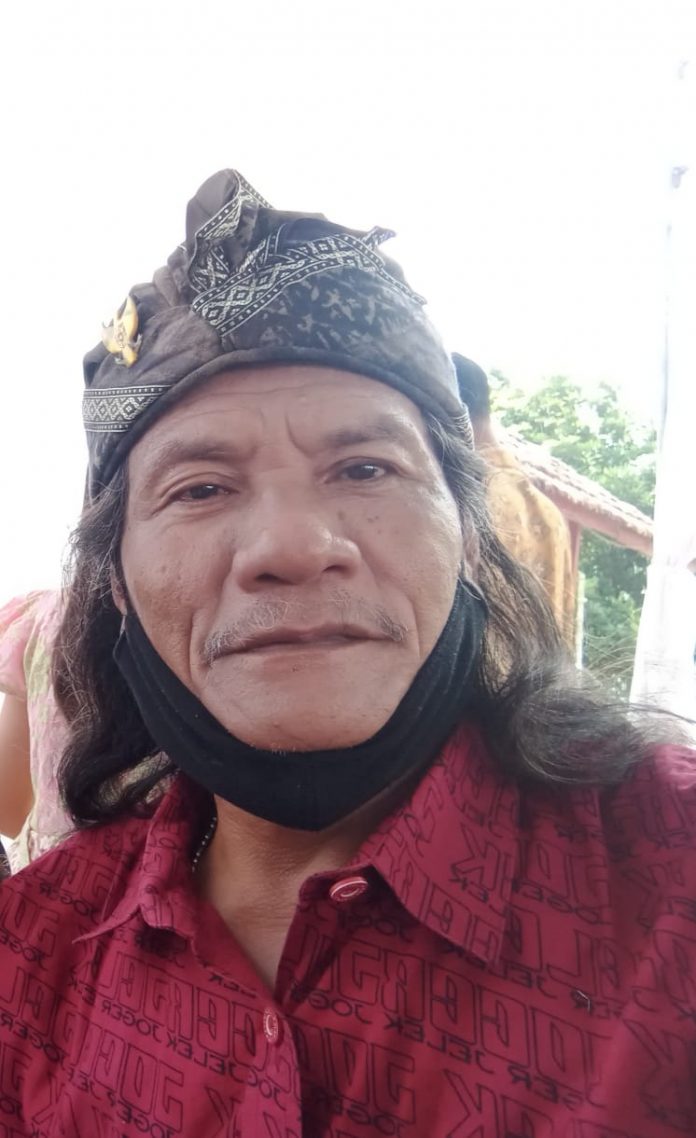 Seorang petani, warga Desa Sidomukti, Kecamatan Margoyoso, Harnoto yang berani mulai memberdayakan padi konversi organik sejak Musim Tanam (MT) IITahun 2021 lalu.(Foto:SN/dok-har).