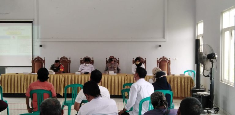 Kecamatan Pati Sosialisasi Perbup 55/2021 Pengisian Perangkat Desa di Widorokandang