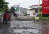 Kondisi kerusakan ruas jalan Pati gabus