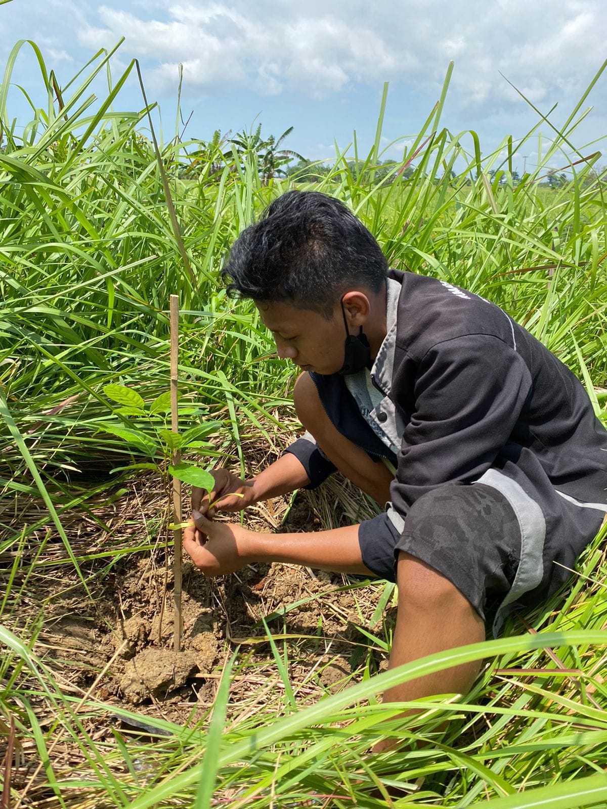 Para anggota Pemuda Pemudi Langgen (PPL), desa langgenharjo