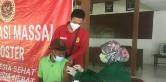 Vaksinasi BIN Jateng Bersama Dinkes Grobogan