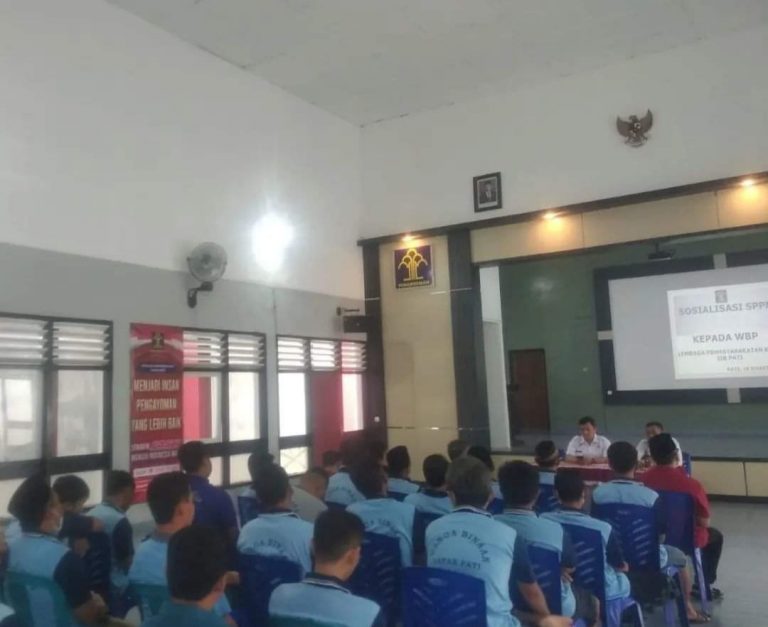 Lapas Kelas IIB Pati Sosialisasi SPPN Bagi Narapidana