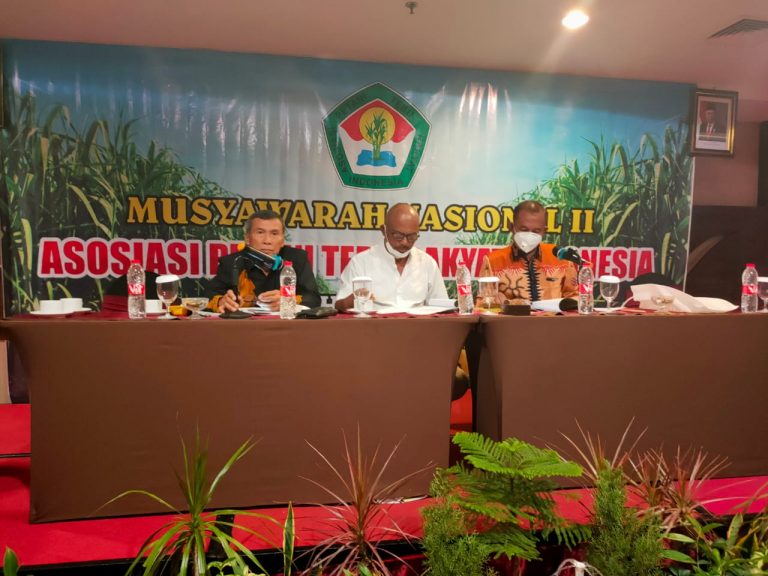 Munas II APTRI; Petani Tebu Indonesia Harus Fokus Tingkatkan Produktivitas dan Kualitas