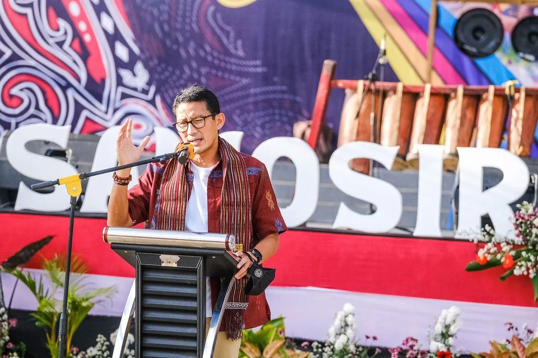 Menteri Pariwisata dan Ekonomi Kreatif Sandiaga Salahuddin Uno (Twitter @sandiuno)