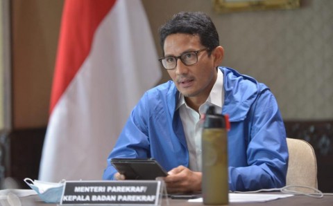 Menteri Pariwisata dan Ekonomi Kreatif, Sandiaga Salahuddin Uno (dok Kemenparekraf)