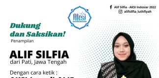 Alif Silfia Luthfiyah top 24 besar AKSI Indosiar asal Pucakwangi, Kabupaten Pati