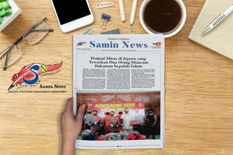 E-Koran Samin News Edisi 04 Maret 2022