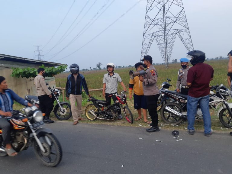 Kapolsek Sukolilo Kembali Tindak Tegas Pelaku Balapan Motor Liar