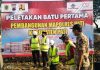 Peletakan Batu Pertama Pembangunan Mapolres Pati