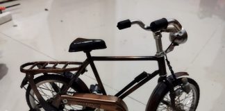 Unik, Sepeda Karya Perajin Warga Pati Ini Terbuat dari Logam