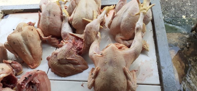 Harga Daging Ayam di Pasar Puri Sudah Sentuh Rp37 Ribu