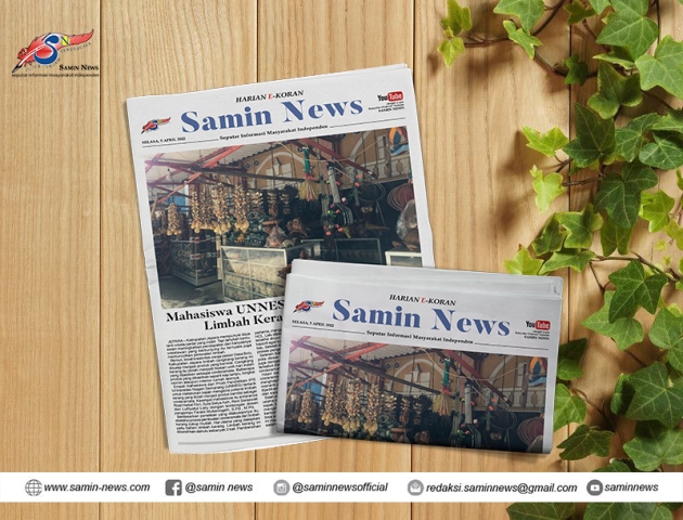 E-Koran Samin News Edisi 5 April 2022