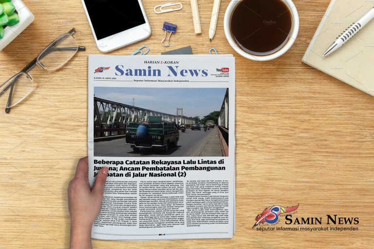 E-Koran Samin News Edisi 21 April 2022