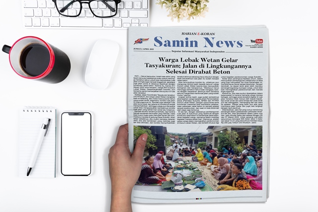 E-Koran Samin News Edisi 1 April 2022