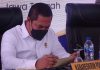 Kepala Badan Reserse Kriminal (Bareskrim) Polri, Komjen Pol Agus Andrianto saat memberikan keterangan kepada awak media, di lokasi tempat kejadian tindak pidana penyalahgunaan bahan bakar minyak jenis solar, di Desa Dukuhmulyo, Kecamatan Jakenan, Pati, Selasa (24/Mei) 2022 hari ini.(Foto:SN/aed)