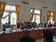 Jajaran Komisi D DPRD Pati di tengah audiensi bersama dengan bidan, di Ruang Komisi D, Sabtu (14/5/2022)