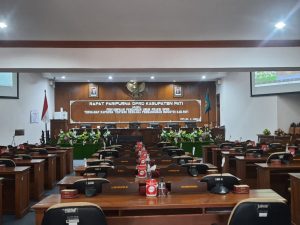 Sidang Paripurna penyampaian Bupati terkait Raperda rencana pembangunan industri Kabupaten atau kota (RPIK)