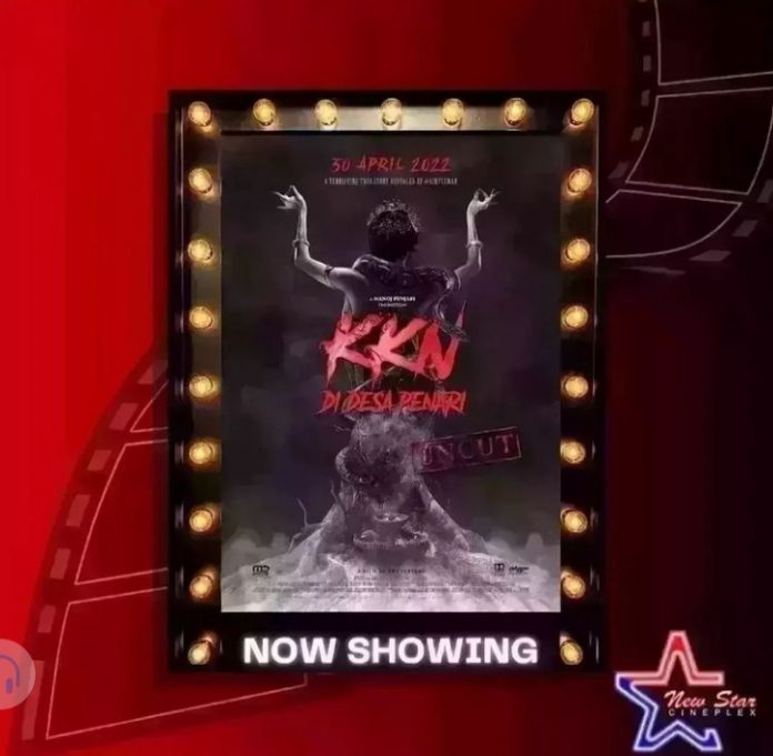Film KKN di Desa Penari diputar di Bioskop New Star Cineplex (NSC) Pragolo Pati. (foto: Instagram @bioskopnscpati)
