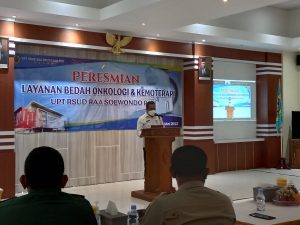 Sambutan direktur RSUD Soewondo