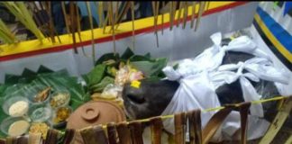Uba rampe sesaji dalam Larungan Lomban Jepara.(Foto:SN/dok-hp)