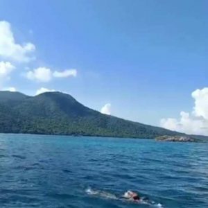 Berangkat dari Pantai Bobby, Karimunjawa.(Foto:SN/dok-hp) 