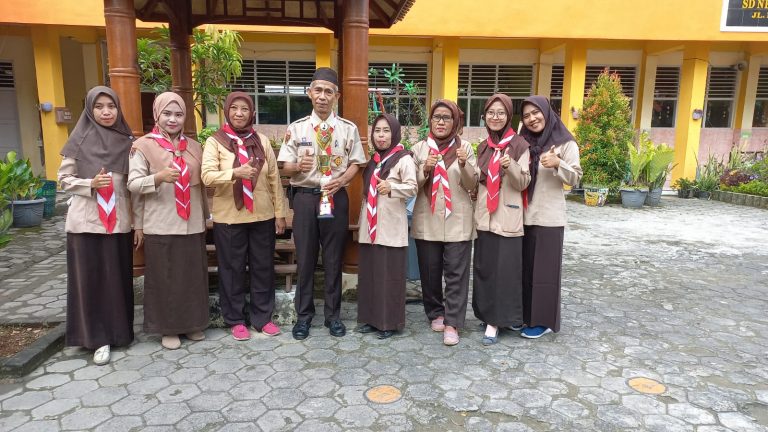 Pangkalan SDN Tambakagung Raih Juara I Lomba Gudep Mantap Kwarcab Rembang