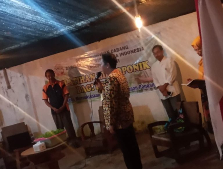 DPC BMWI Pati Gelar Pelatihan Hidroponik Bagi Pemula