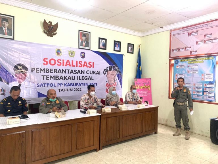 Satpol PP Masifkan Sosialisasi Pemberantasan Cukai Tembakau Ilegal