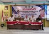 Satpol PP Kabupaten Pati bersama kantor Bea Cukai Kudus sosialisasi Pemberantasan Rokok Ilegal di Desa Koripandriyo, Rabu (22/6/2022)