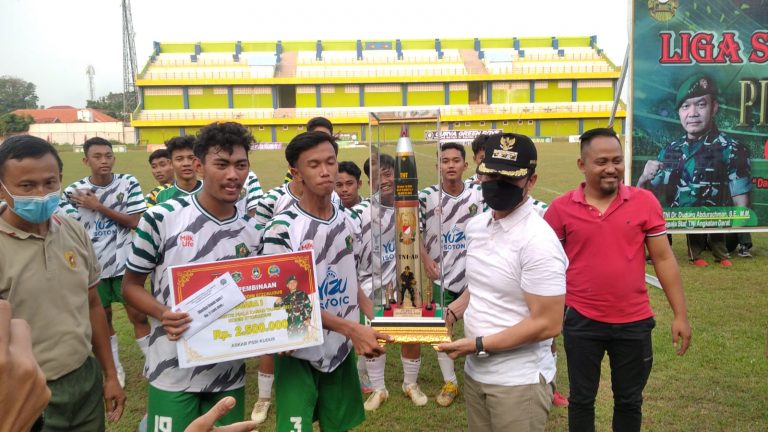 Bupati Hartopo Hadiri Pertandingan Final Liga Santri PSSI 2022