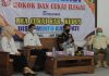 Sosialisasi Rokok dan Cukai Ilegal di Aula Dinas Komunikasi dan Informatika (Diskominfo), Rabu (6/7/2022)