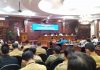 Bupati Kudus Hartopo Saat Menyampaikan Jawaban Atas Pandangan Umum 7 Fraksi Partai di DPRD, (Foto : Adam Naufaldo)