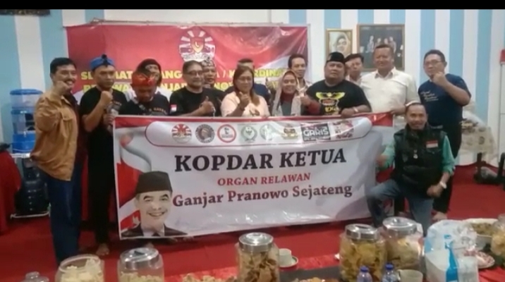 Organ Relawan Ganjar Adakan Kopdar Terkait Perencanaan Program Kerja 2024