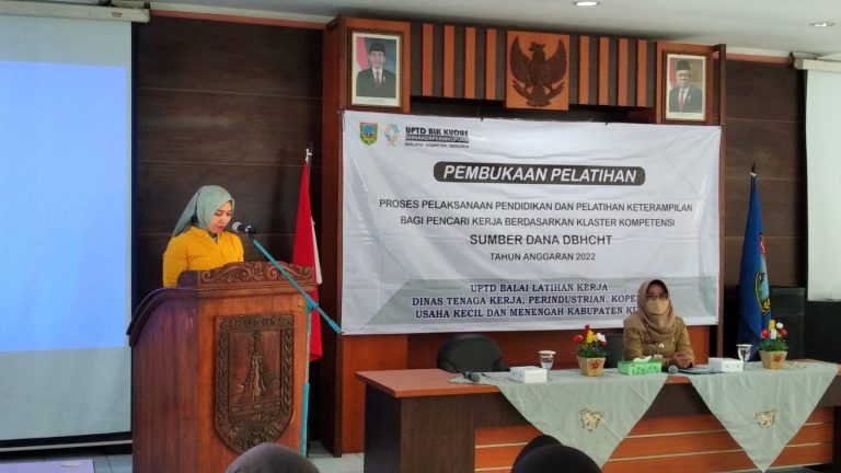 Mawar Hartopo Hadiri Acara Pembukaan di Balai Latihan Kerja