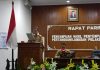 Bupati Pati Haryanto saat menyampaikan evaluasi gubernur terhadap pertanggungjawaban pelaksanaan APBD, Selasa (19/7/2022)