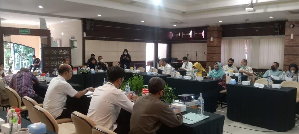 Empat OPD dari kabupaten Pati mengikuti FGD di KKP Bea Cukai Kudus, Rabu (20/7/2022)