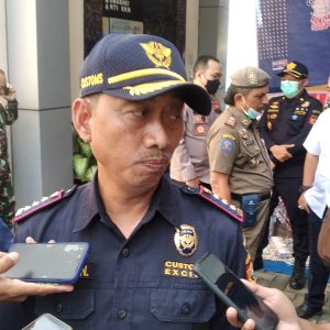 Kepala Bea Cukai Kabupaten Kudus Muhammad Arif Setyo Nugroho, (Foto : Adam Naufaldo)