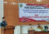 Bupati Kudus Hartopo saat menghadiri seminar etika dan budaya politik di era milenial, (Foto : Adam Naufaldo)