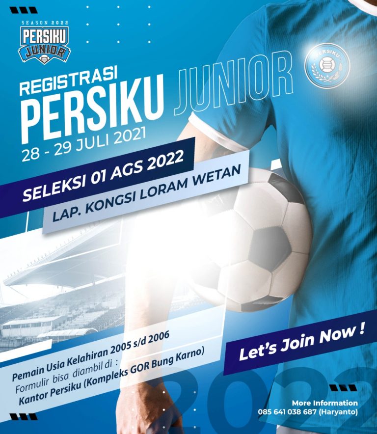 Susul Senior, Persiku Junior Gelar Seleksi 1 Agustus 2022