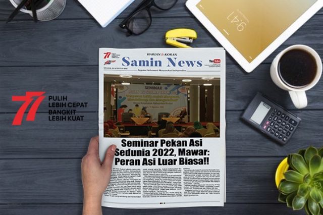 E-Koran Samin News Edisi 16 Agustus 2022